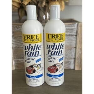(2) Vintage 90’s White Rain Shampoo - Classic Care 18.75 Oz Each Special Edition